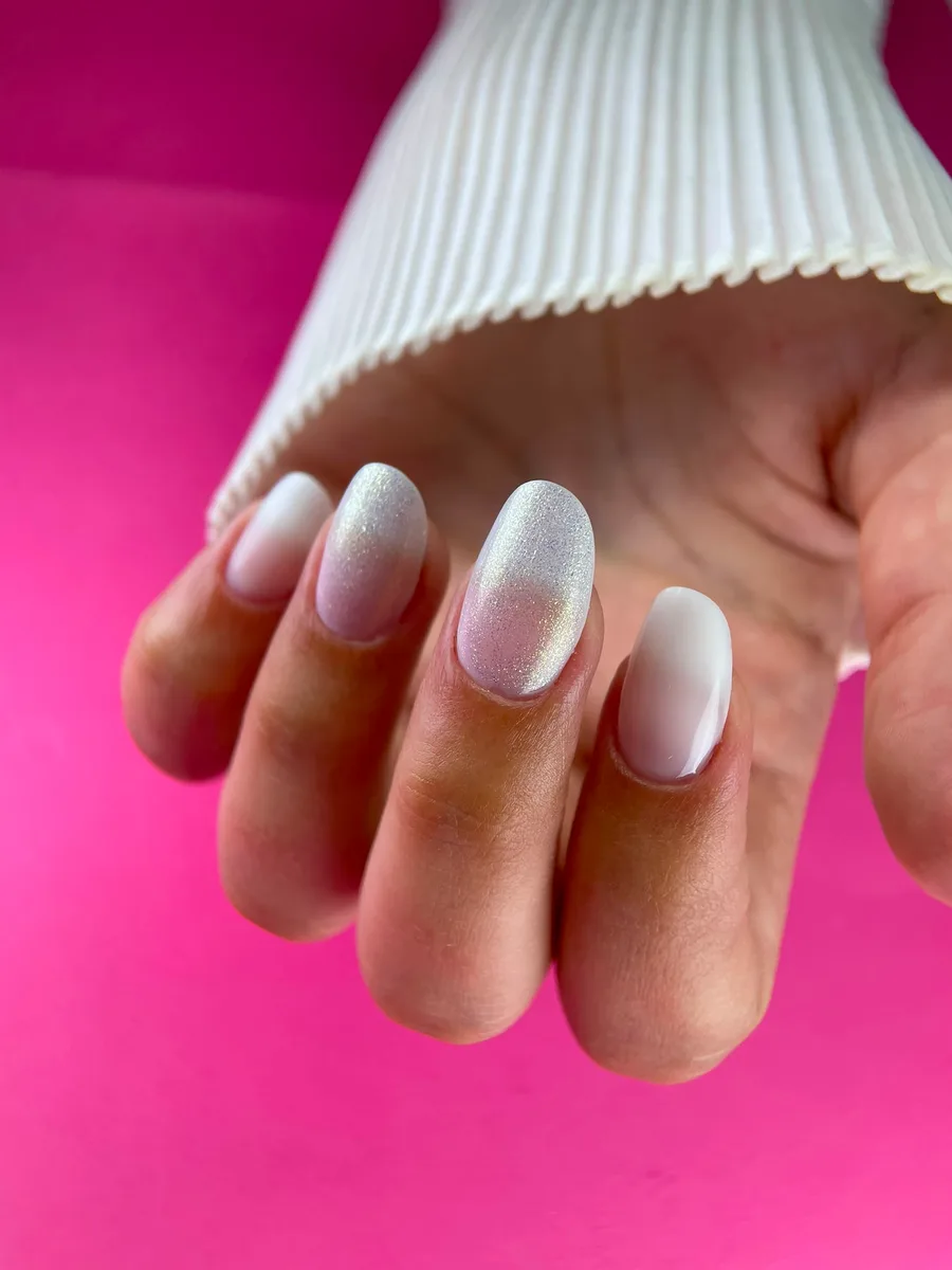 Rosa nude con efecto perla