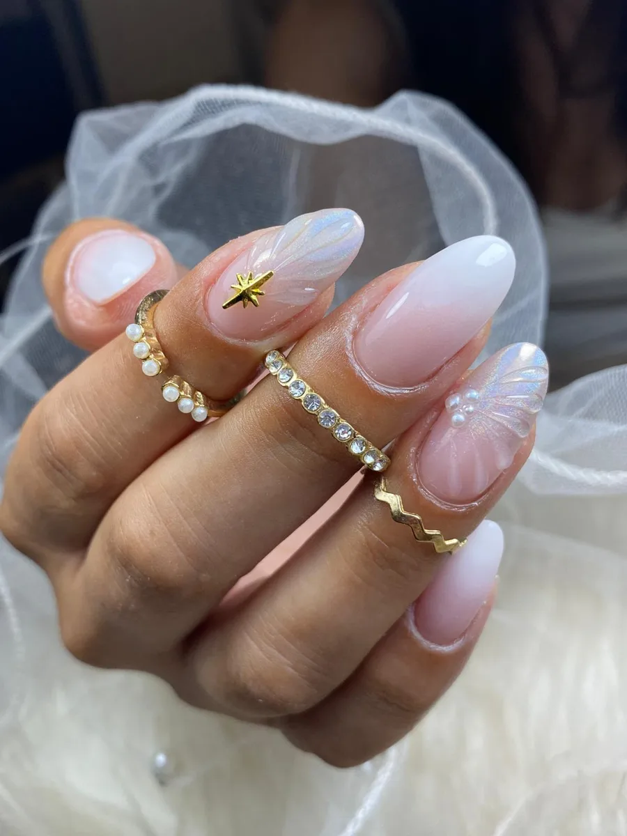 Nude con detalle dorado
