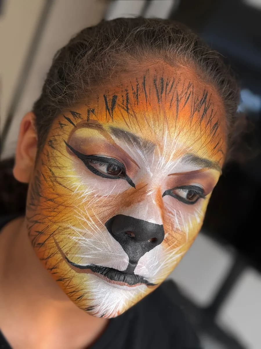 Maquillaje de fantasía: felino